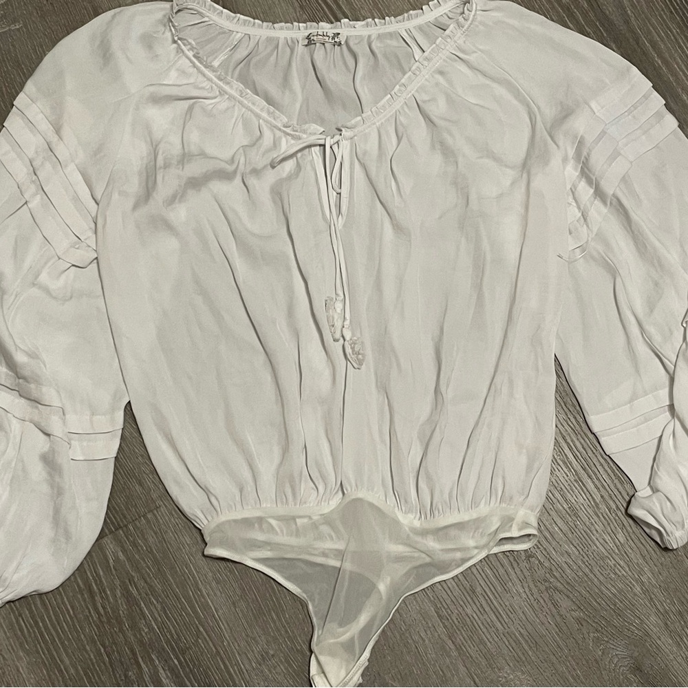 NWOT Free People Intimately Boho Blouse - S